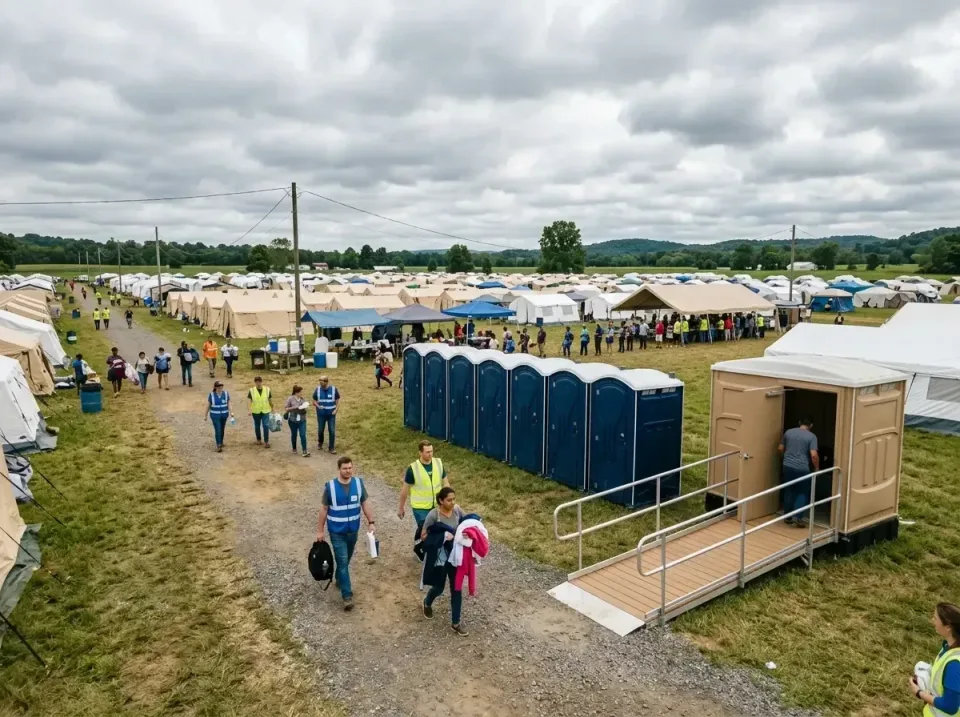 disaster-relief-camp-restrooms-010 — frequently asked questions, Dumpster & Portable Bathrooms Rental in Delano, MN